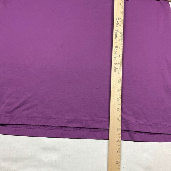 Travis Mathew Mens Polo Shirt Purple Stretch Short Sleeve Button Up Top MEDIUM - Picture 8 of 12